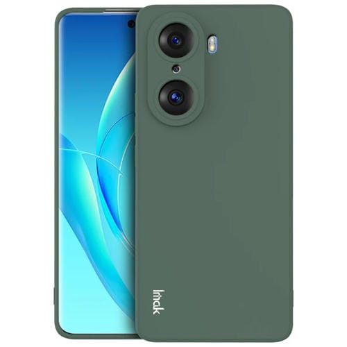 Para honrar 60 PRO 5G IMAK UC-4 Funda protectora suave de borde recto TPU (verde oscuro)