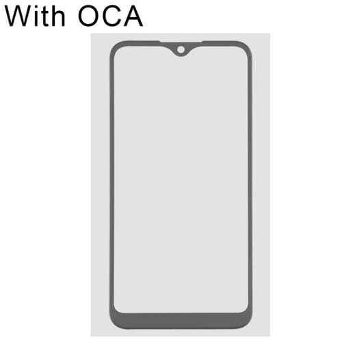 Écran frontal Samsung Galaxy A21 Lentille en verre extérieure avec adhésif OCA transparent
