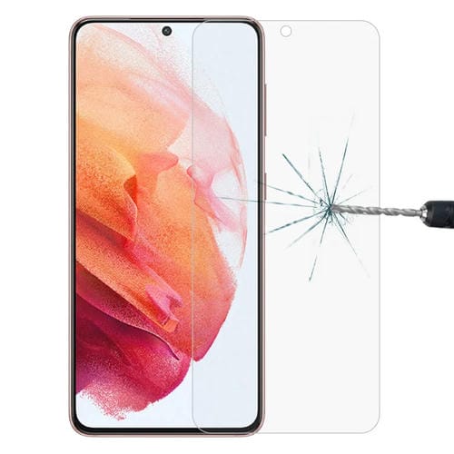 Para Samsung Galaxy S21 5G 0.26mm 9H 2.5D Película de vidrio templado, no se admite el desbloqueo de huellas dactilares