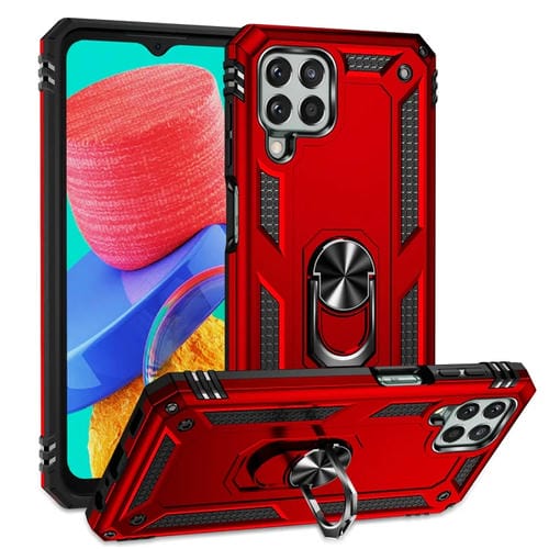 Para Samsung Galaxy M33 5G Global Shockproof TPU + PC Phone Case (Rojo)