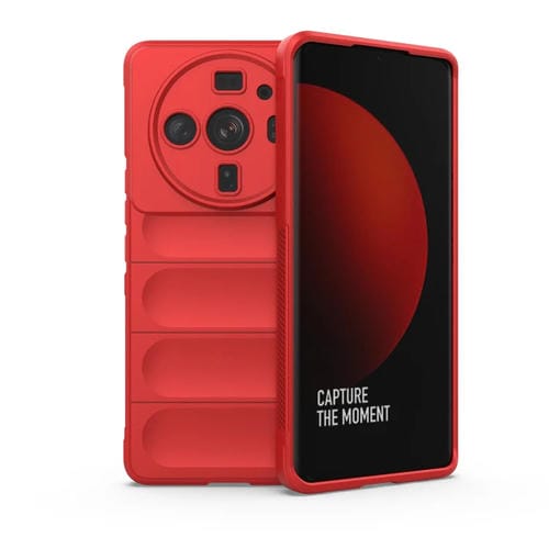Para Xiaomi 12S Ultra Magic Shield TPU + Estuche para teléfono de franela (rojo)