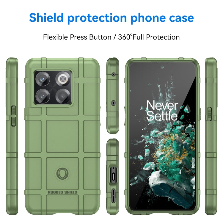 Funda para OnePlus 10T TPU a Prueba de Golpes Cobertura Completa (Verde)