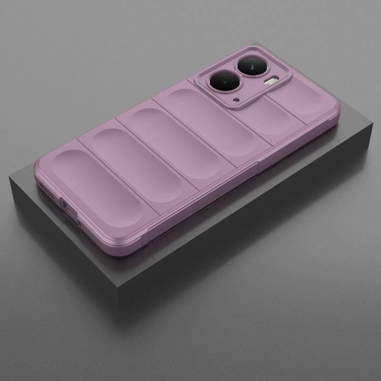 Funda de TPU y Franela con Protección Mágica Global para Realme P3 5G (Morada)