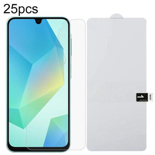Protector de pantalla completo de hidrogel a prueba de explosiones para Samsung Galaxy A17 4G (25 unidades)