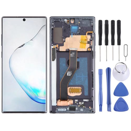 LCD OLED-Bildschirm Samsung Galaxy Note 10+ SM-N975 mit Rahmen