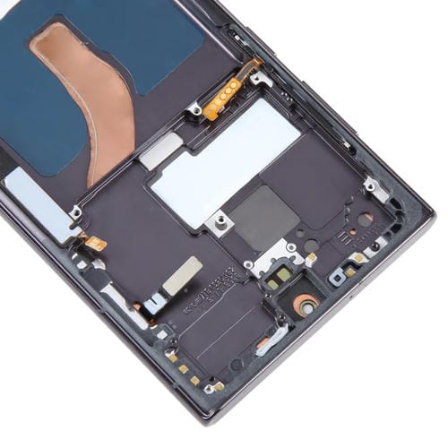 Écran OLED Samsung Galaxy S22 Ultra 5G SM-S908B avec cadre