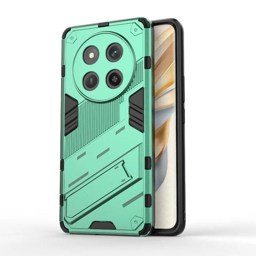Funda para Honor X60 Pro 5G Punk Armor 2 en 1 PC y TPU con Soporte (Verde)
