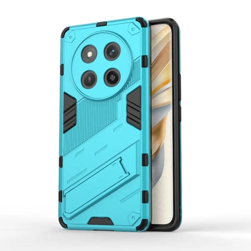 Funda para Honor X60 Pro 5G Punk Armor 2 en 1 PC + TPU con Soporte (Azul)