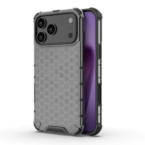 Funda antigolpes Honeycomb para iPhone 17 Pro Max (negra)