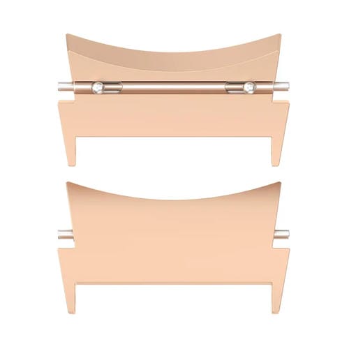 Conector de Banda Samsung Galaxy Watch 6 / 6 Classic de Acero Inoxidable (Oro Rosa)