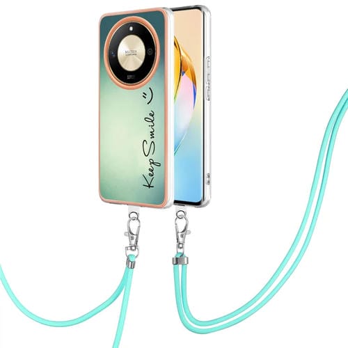 Funda para Teléfono Honor X9B con IMD Doble Cara Galvanizada y Cordón (Sonrisa)