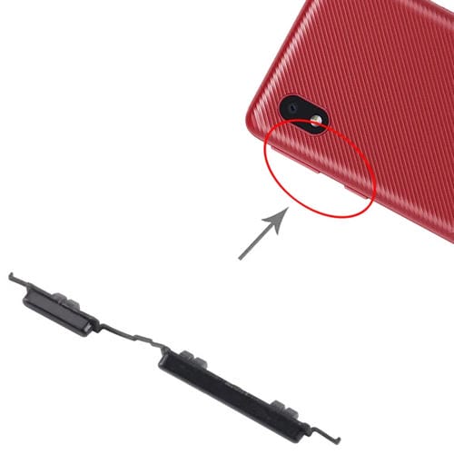 Ein- und Lautstärketasten Samsung Galaxy A01 Core SM-A013 (Schwarz)