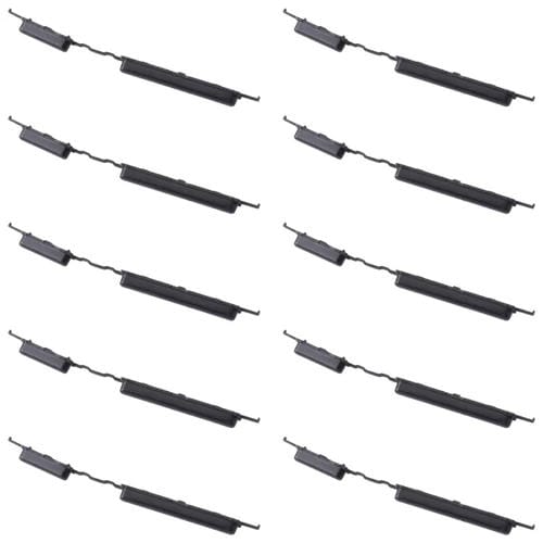 Pulsanti di accensione e volume Samsung Galaxy A02 SM-A022 (10 pezzi) (Nero)