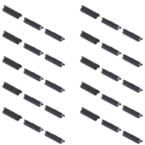 Ein- / Ausschalttaste und Lautstärke Samsung Galaxy J7 SM-J730 (Schwarz) - Packung mit (10 Stück)