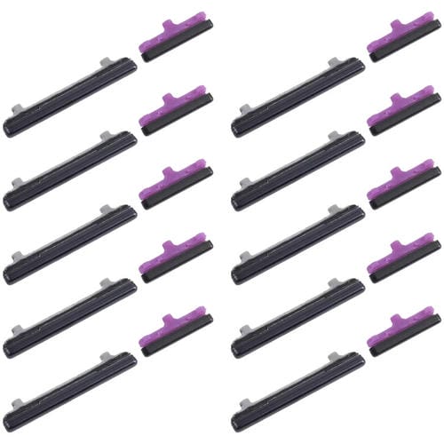 Bouton d'alimentation et de volume Samsung Galaxy S20 SM-G980 (10 pièces) (Noir)