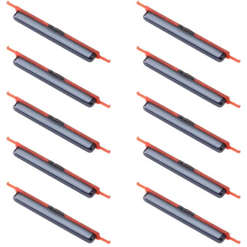 Botões de Energia e Volume Samsung Galaxy M22 SM-M225 (10 Peças) (Preto)