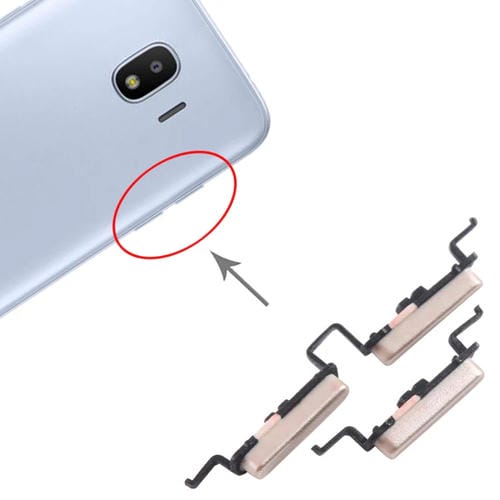Pulsanti Samsung Galaxy J4 SM-J400 Accensione e Volume (Dorado) - Pacco (10 Pezzi)