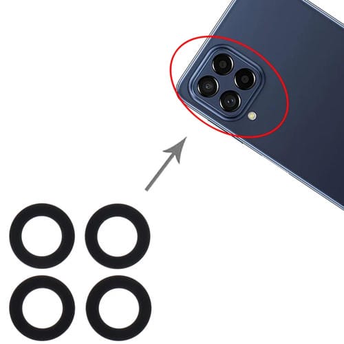 Rear Camera Lens Samsung Galaxy M53 (10 Pieces)