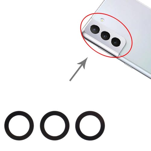 Rear Camera Lens Samsung Galaxy S21+ 5G SM-G996B - Pack of (10 Pieces)