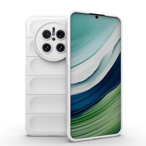 Funda TPU + Franela Huawei Mate 70 5G con Protección Mágica (Blanca)