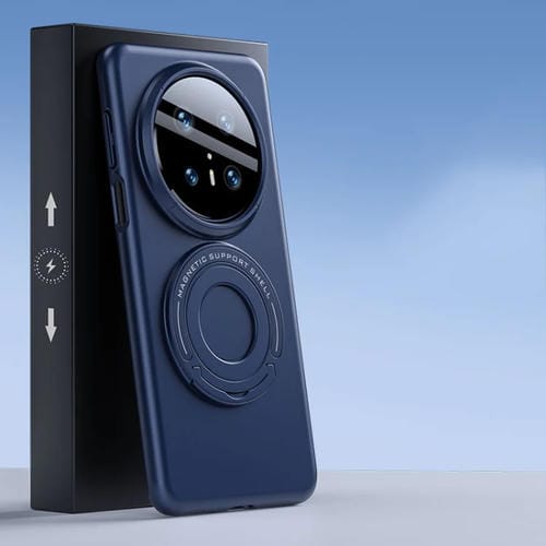 Funda Magnética Huawei Mate 70 Pro con Soporte para Carrito Magsafe (Azul Oscuro)