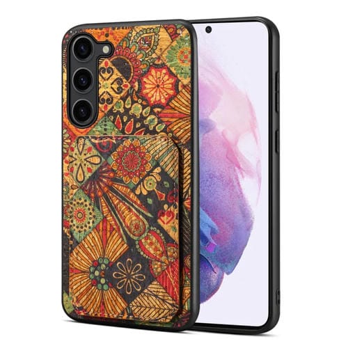 Funda para Teléfono Samsung Galaxy S21 5G con Ranura para Tarjeta Dual (Amarillo Otoño)