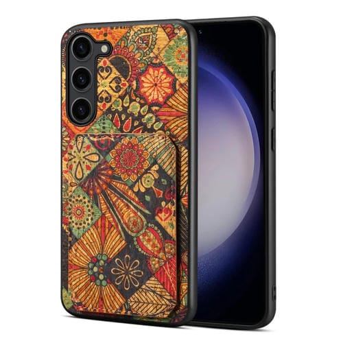 Funda para Teléfono Samsung Galaxy S23 + 5G con Ranura para Tarjeta Dual (Amarillo Otoño)