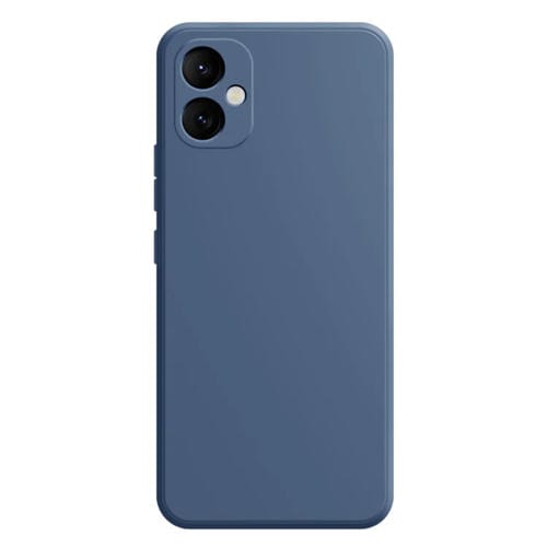Funda para TelĂ©fono Samsung Galaxy A05 Silicona LĂquida de ImitaciĂłn (Gris)