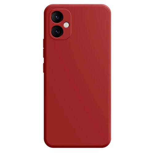 Funda para TelĂ©fono Samsung Galaxy A05 Silicona LĂquida ImitaciĂłn (Rojo Oscuro)