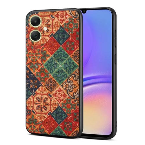 Funda para Teléfono Samsung Galaxy A05 Four Seasons Flower Language TPU (Azul Invierno)