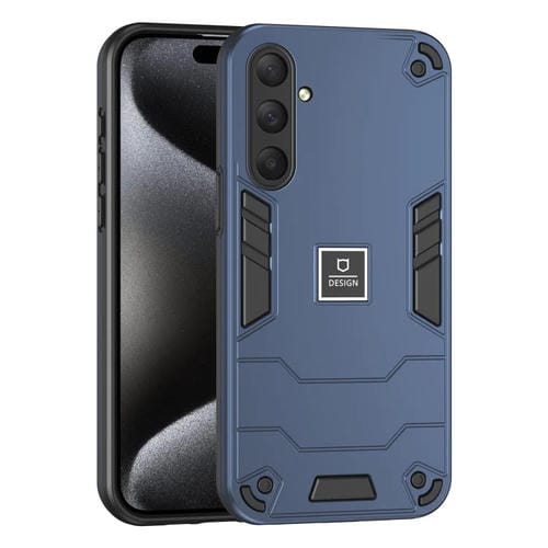 Funda para Teléfono Samsung Galaxy M54 2 En 1 a Prueba de Golpes (Azul)