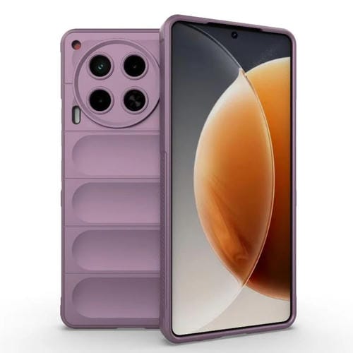 Funda TPU + Franela Protección Mágica Global para Tecno Camon 30 4G (Morada)