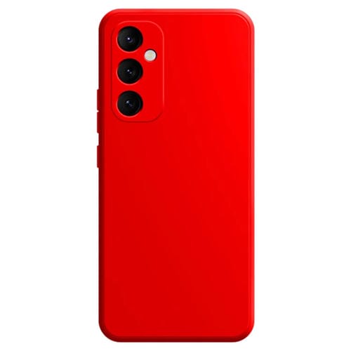 Funda para Teléfono Samsung Galaxy A55 Silicona Líquida de Imitación (Rojo)