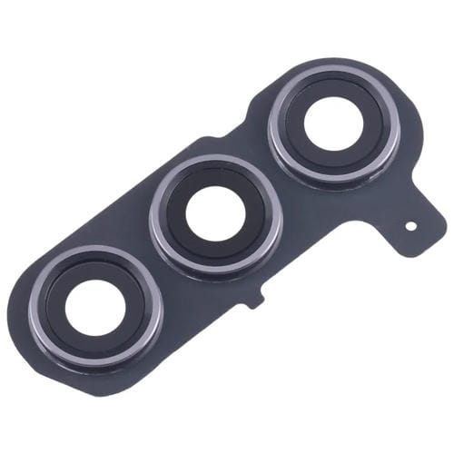 Couvercle de lentille d'appareil photo arrière Samsung Galaxy S24+ SM-S926B (10 pièces) (Argentée)