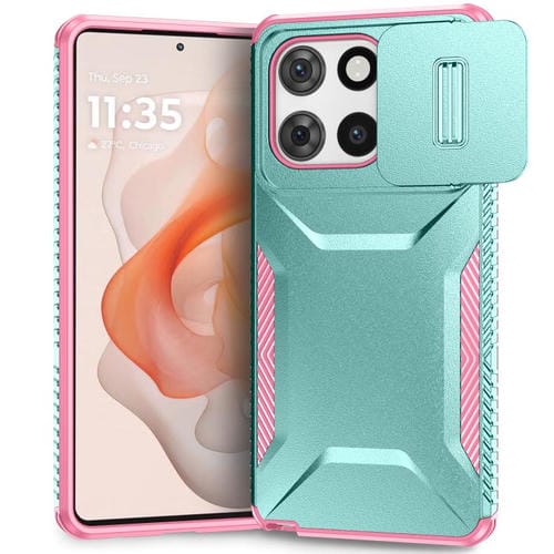 Funda para Teléfono Motorola Moto G Stylus 5G 2025 con Protección Deslizante (Gris, Verde, Rosa)