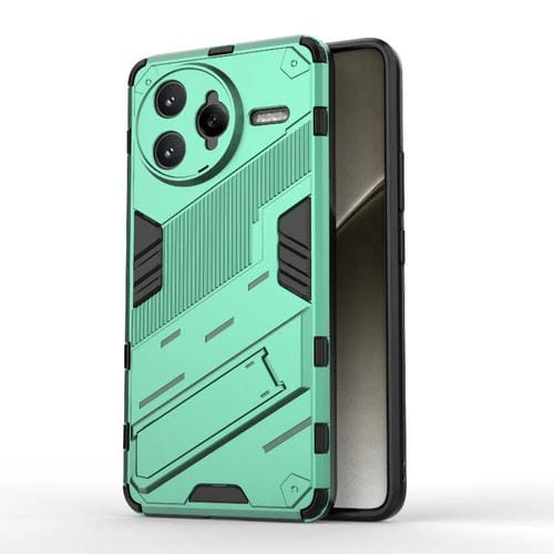 Para Redmi K80 Pro Punk Armor 2 En 1 PC + Funda de Teléfono de TPU con Soporte (Verde)