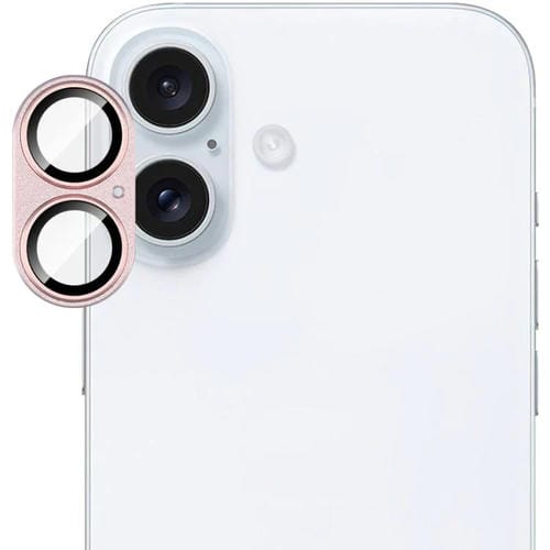 Película protectora de cámara IMAK Metal Armor Premium para iPhone 17 (rosa)