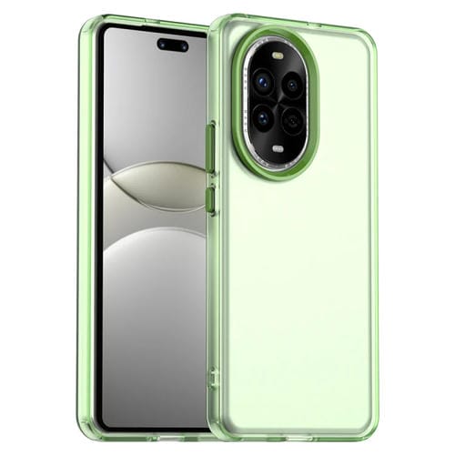 Funda hĂbrida TPU a prueba de golpes para Huawei Nova 13 Pro Candy PC (Verde)