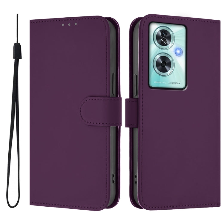 Funda de Piel Sintética con Cordón OnePlus Nord N30 Se 5G (Violeta)