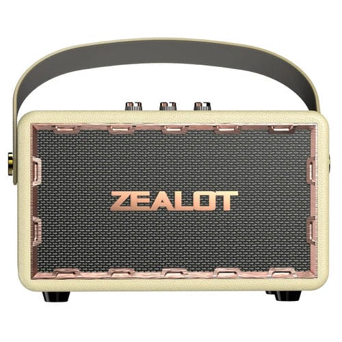 Altavoz Bluetooth portátil Zealot Mt01 Retro Card inalámbrico (Blanco)