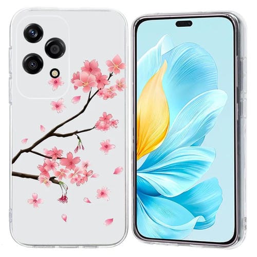 Funda TPU Honor 200 Lite Patrón Pintura Colorida Global (Flor de Ciruelo)