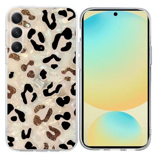 Funda TPU Samsung Galaxy A55 5G Patrón Pintura Colorida (Leopardo)