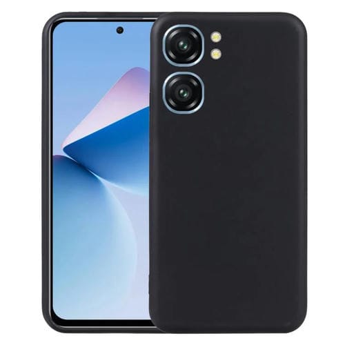 10 Fundas TPU para Teléfono Oukitel C58 (Negra)