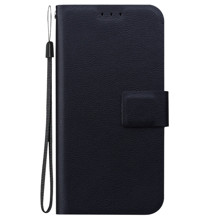 Funda de Cuero con Hebilla Magnética para OnePlus Nord 3 Ace 2V (Negra)