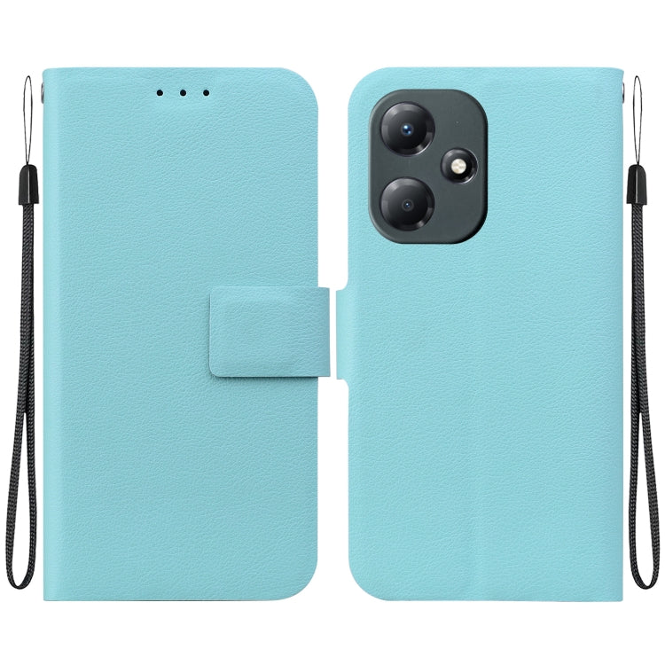 Funda de Cuero Ultrafina con Hebilla Magnética para Infinix Hot 30 Play (Verde)
