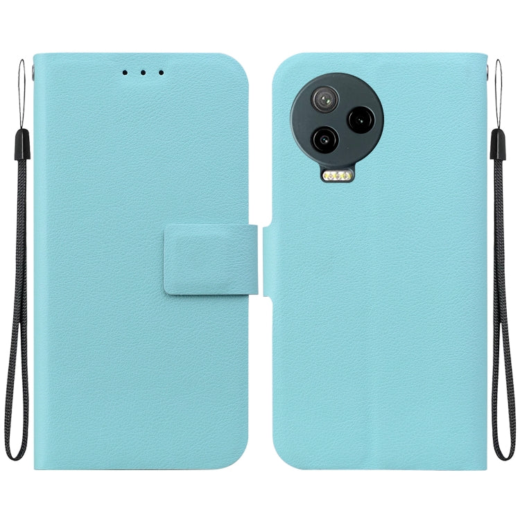 Funda de Cuero con Hebilla Magnética Ultrafina para Infinix Note 12 2023 y Note 12 Pro 4G (Verde)