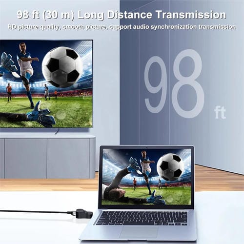 Cable Extensor de Red 30 m Material ABS HDTV a RJ45