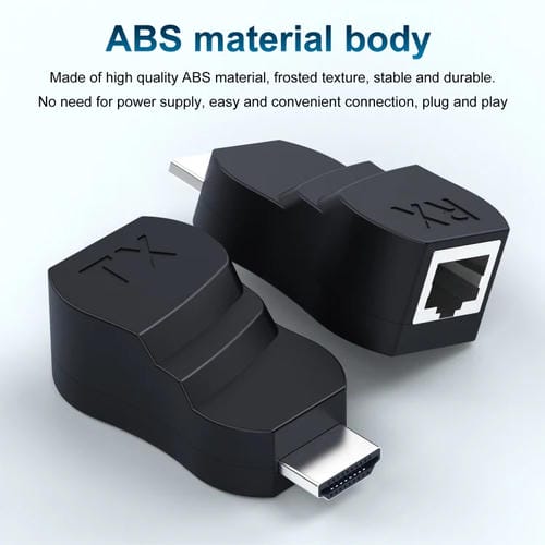 Cable Extensor de Red 30 m Material ABS HDTV a RJ45