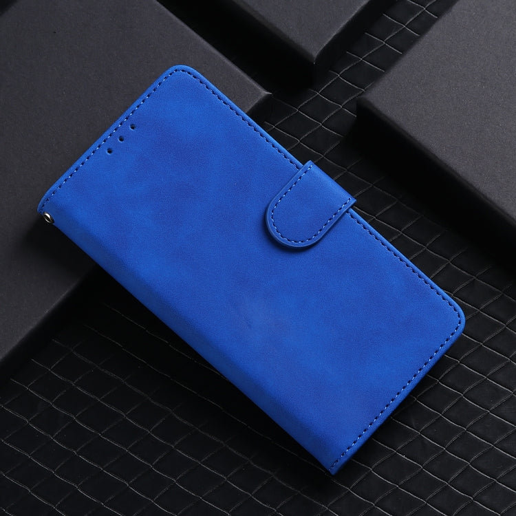 Funda de Cuero para OnePlus 13 con Tapa Magnética y Tacto Agradable (Azul)