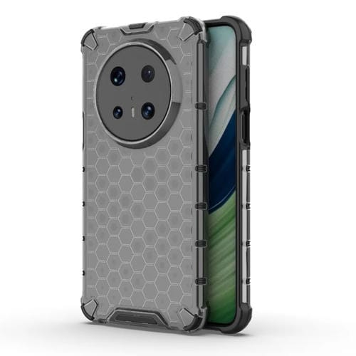 Funda para Teléfono Huawei Mate 70 Pro 5G a Prueba de Golpes con Diseño Panal de Abeja (Negra)